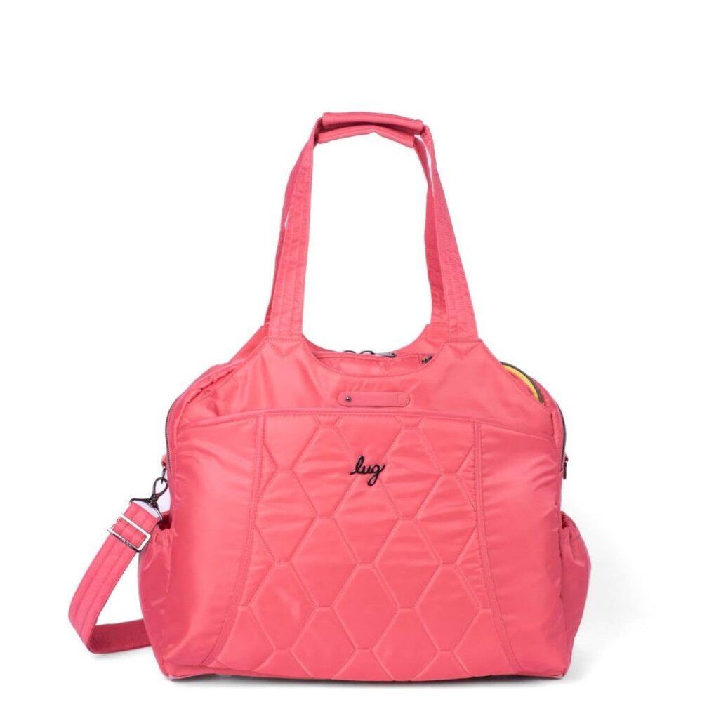 Lug Pontoon 2 Overnight Bag Watermelon Icepop with Popsicle Pink Interior